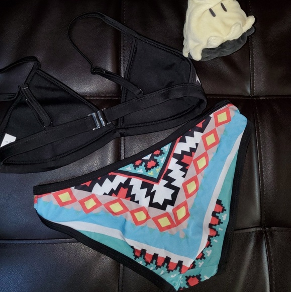 NEW Aztec Tribal Bikini Swimsuit - Picture 2 of 5